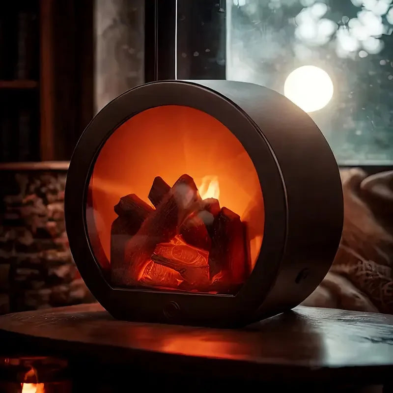 Fireplace Lamp Realistic Flame