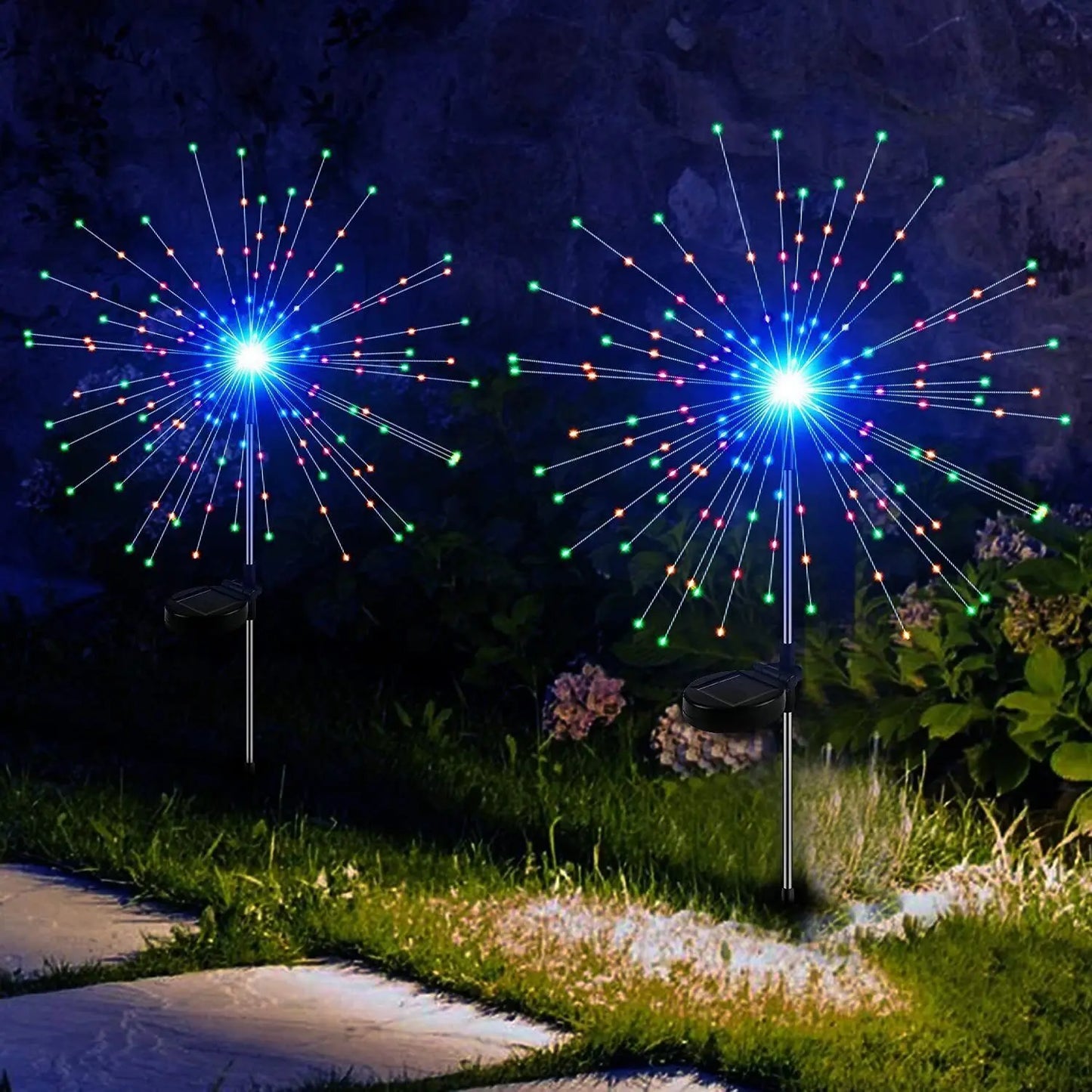 Solar Firework Lights