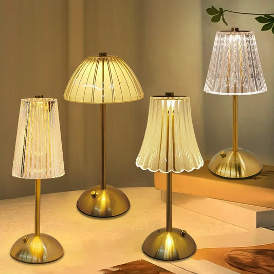 Dimmable Desktop Decor Night Light Table Lamp